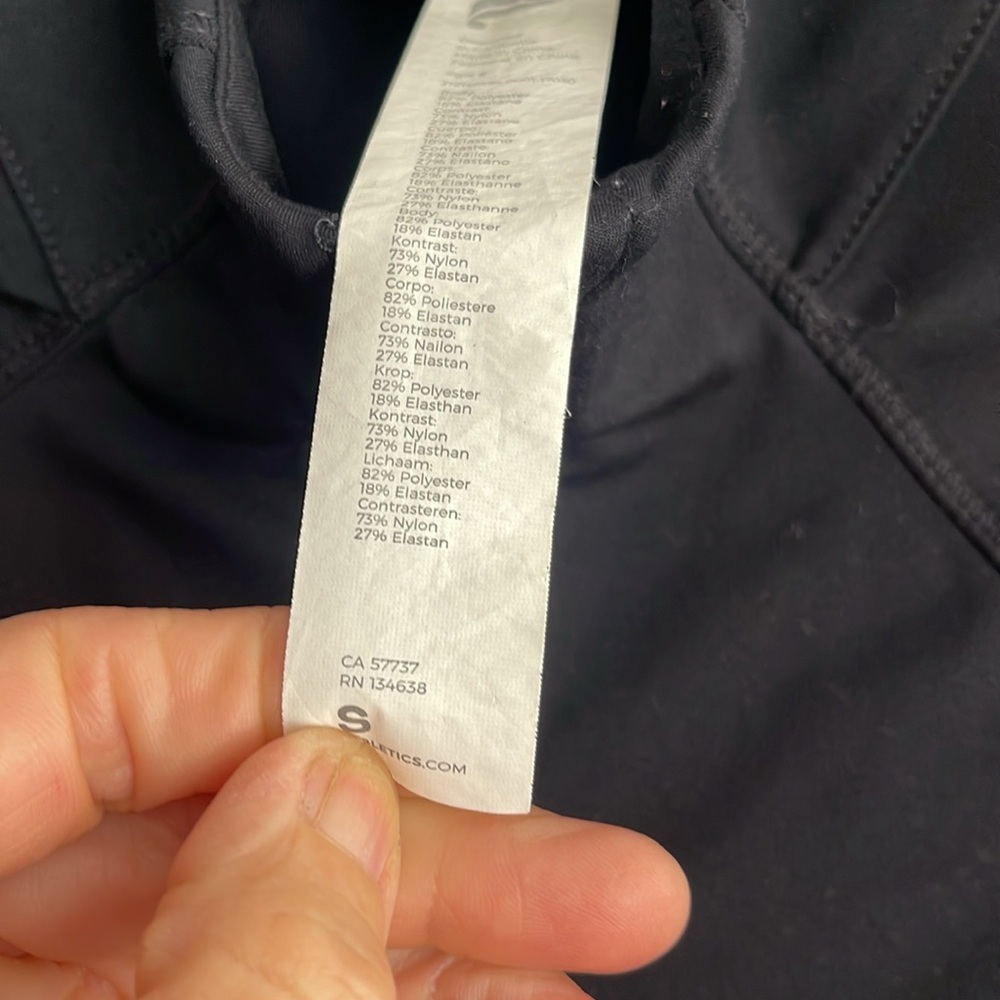 Fabletics Trinity, Performance Black Jacket Size … - image 4